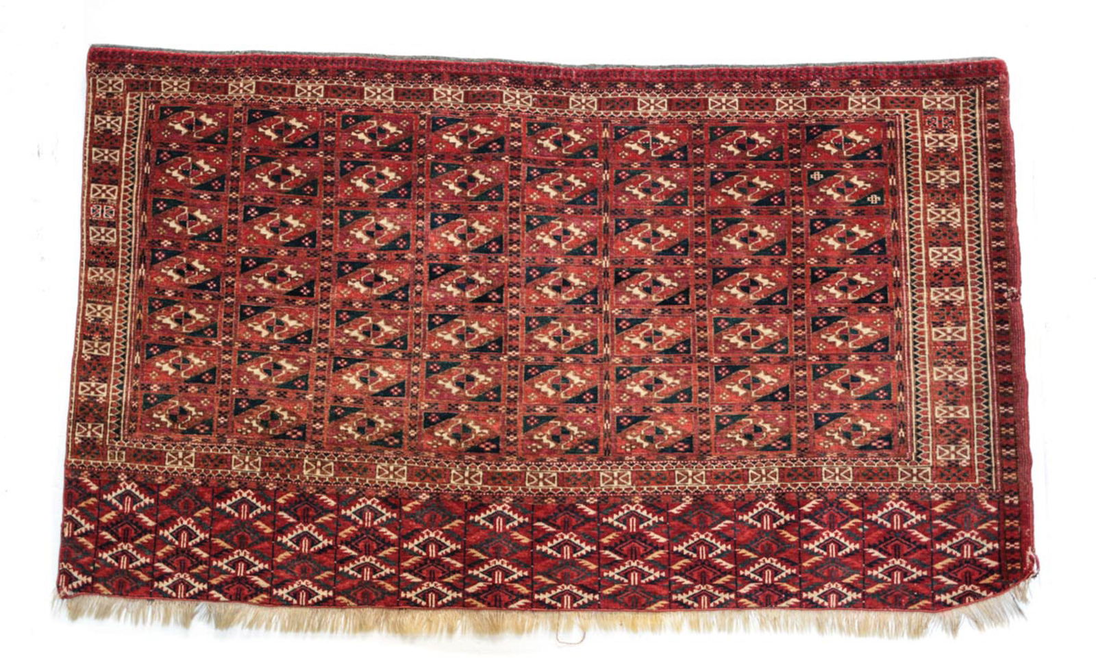Antique Turkoman / Turkmen rug, c.1900 (1 of 8)