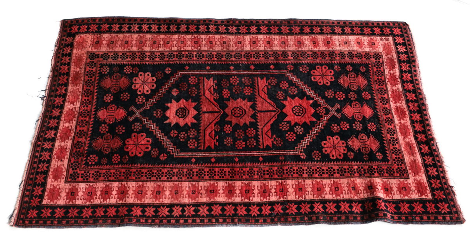 Caucasian Wool Rug,  c1920 (1 of 10)