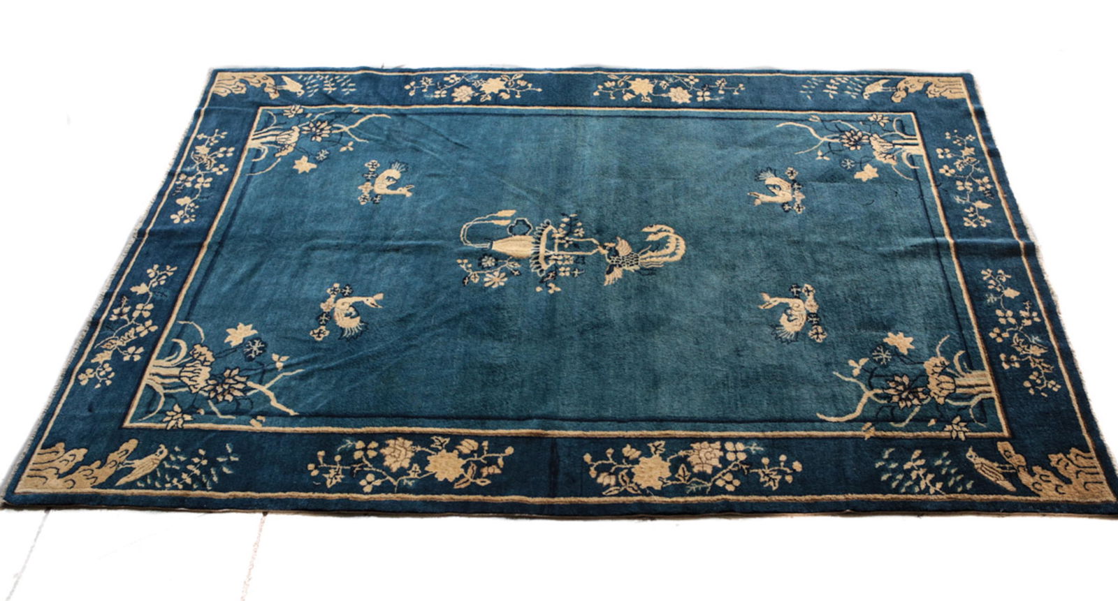 Antique Chinese Rug c.1900 (1 of 8)