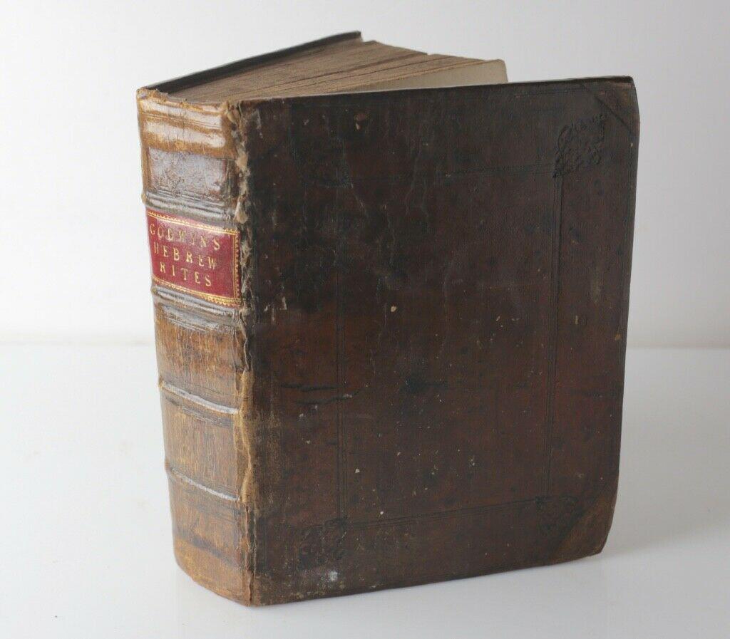 Thomas Godwyn, Moses and Aaron: Civil and Ecclesiastical Rites, 1685: Thomas Godwyn, Moses and Aaron: Civil and Ecclesiastical Rites, used by the Ancient Hebrews: observed, and at large opened for the clearing of many obscure texts thorowout the whole scripture. Twelfth