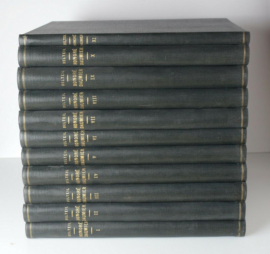 11vol Loys Delteil, Le Peintre-Graveur Illustre XIX et XX Siecles Honore Daumier (1 of 9)