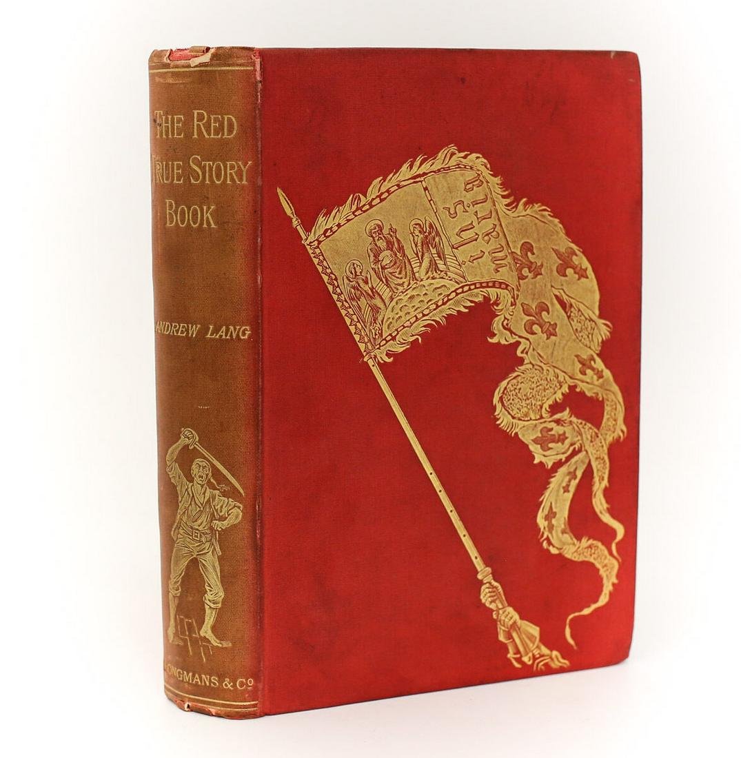 Andrew Lang 'The Red True Story Book' Longmans, Green, & Co, London,1895 1st Ed (1 of 8)