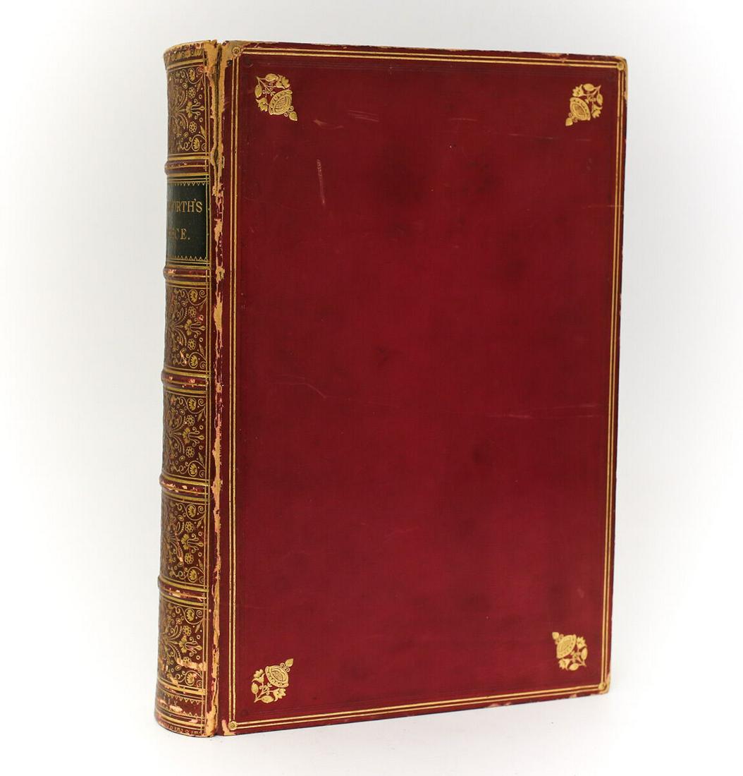 Christopher Wordsworth Greece: Pictoral, Descriptive and Historical. 1859: Wordsworth, Christopher Greece: Pictoral, Descriptive and Historical. London: John Murray, Albemarle Street. 1859 Printed by Richard Clay ; Bread Street Hill. Hardback w/ Red and gilt Lettering 452pp.