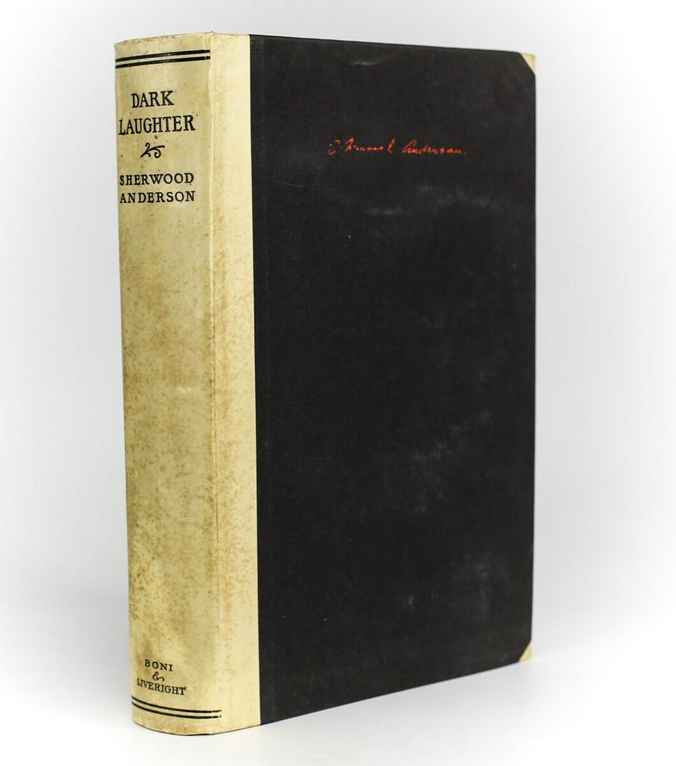 Sherwood Anderson 'Dark Laughter'. Boni & Liveright, 1925 Ltd 1st Ed Signed (1 of 1)
