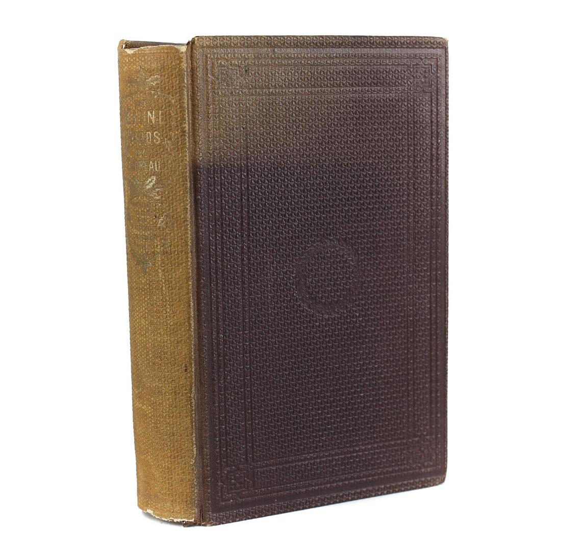 Henry David Thoreau Maine Woods Ticknor Fields 1864 1st Ed Estate of Jerry Wald (1 of 4)