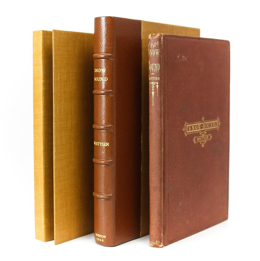 John Greenleaf Whittier  'Snow-Bound. A Winter Idyl.' Ticknor and Fields 1st Ed (1 of 7)