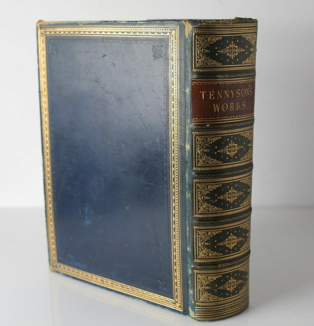 The Works of Alfred Tennyson Poet Laureate w/ twenty-six illustration 1881 (1 of 8)