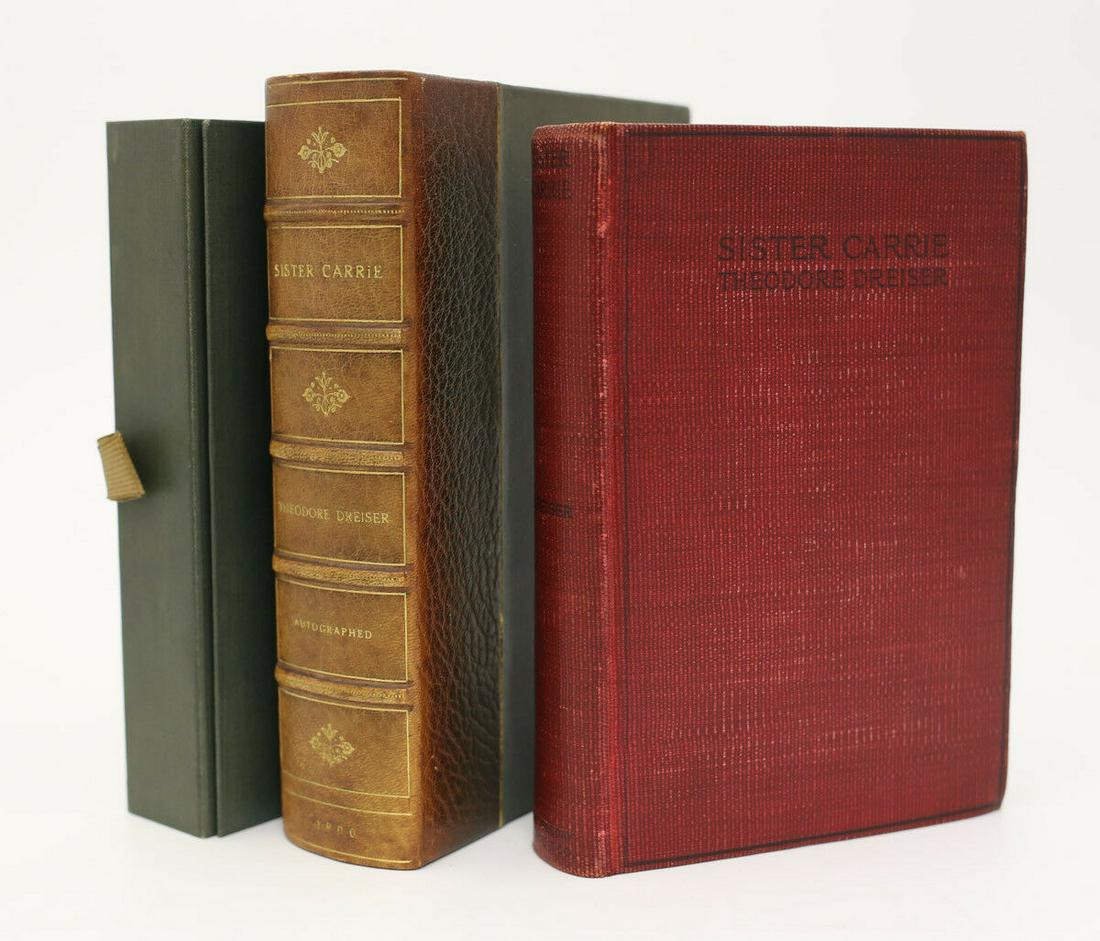 Theodore Dreiser 'Sister Carrie'  Doubleday, Page & Co 1900 1st Edition Signed (1 of 5)