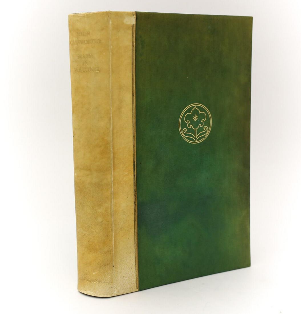 John Galsworthy 'Maid in Waiting'. William Heinmann, London, 1931 1st Ed Signed (1 of 4)