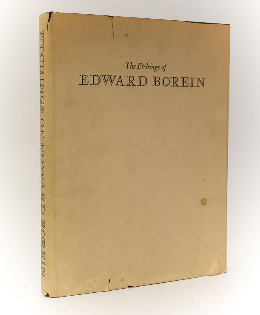 John Galvin Warren R. Howell, Harold G. Davidson Etchings of Edward Borein: Galvin, John; Warren R. Howell, and Harold G. Davidson 'The Etchings of Edward Borein: A Catalogue of His Work'. John Howell Books, 1971 First Edition, Signed and inscribed by Harold G. Davidson. Hard