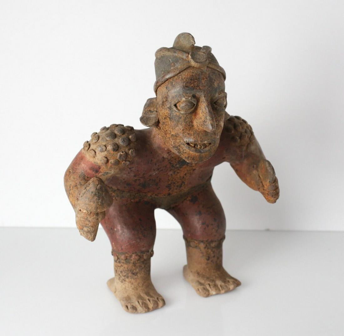 Pre-Columbian JALISCO Mexico Pottery Standing Man/Musician (1 of 6)