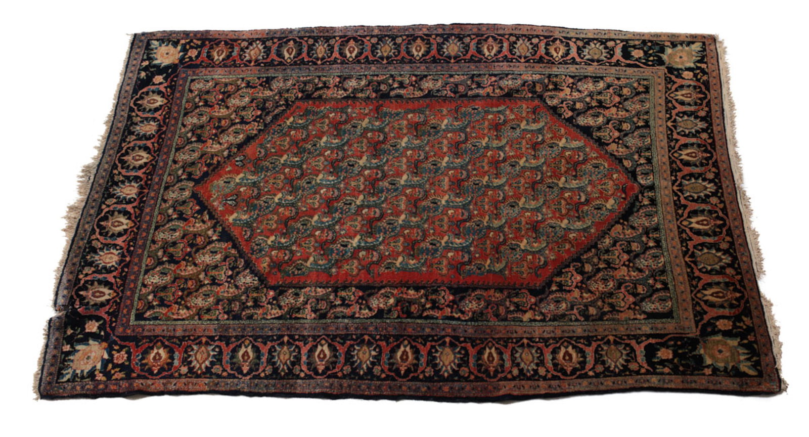 Antique Bijar  Wool & Cotton, c1900 (1 of 17)