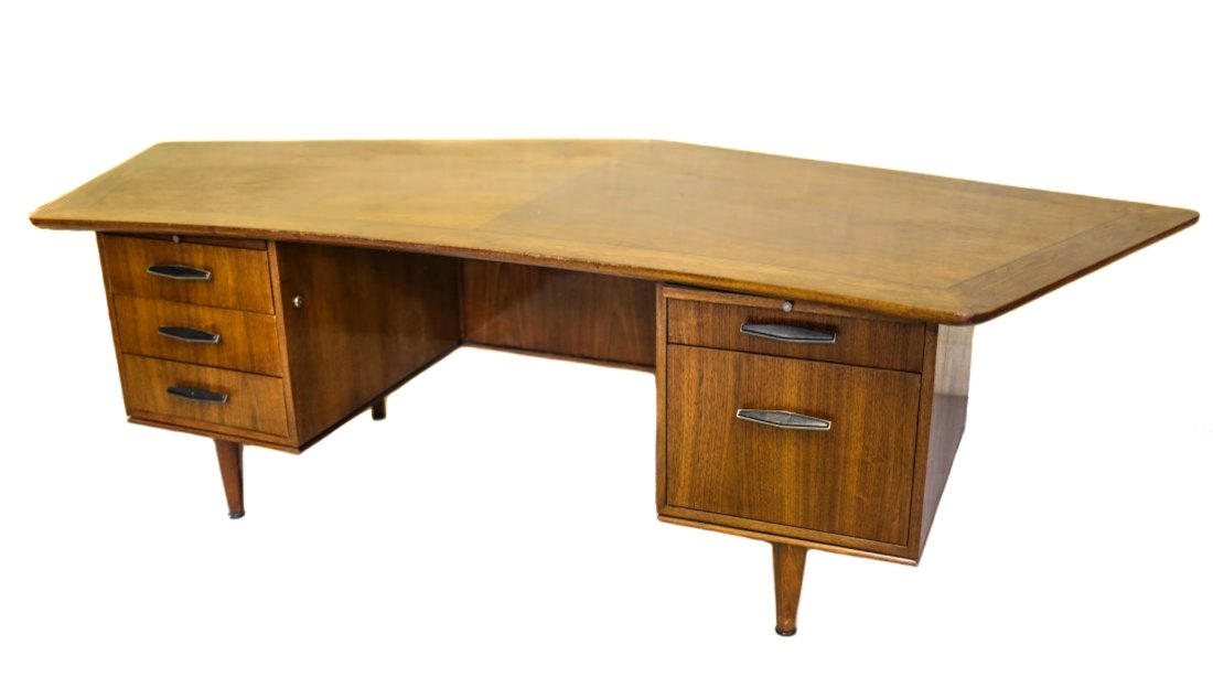 American Mid Century Monteverdi Young Executive Desk (1 of 10)
