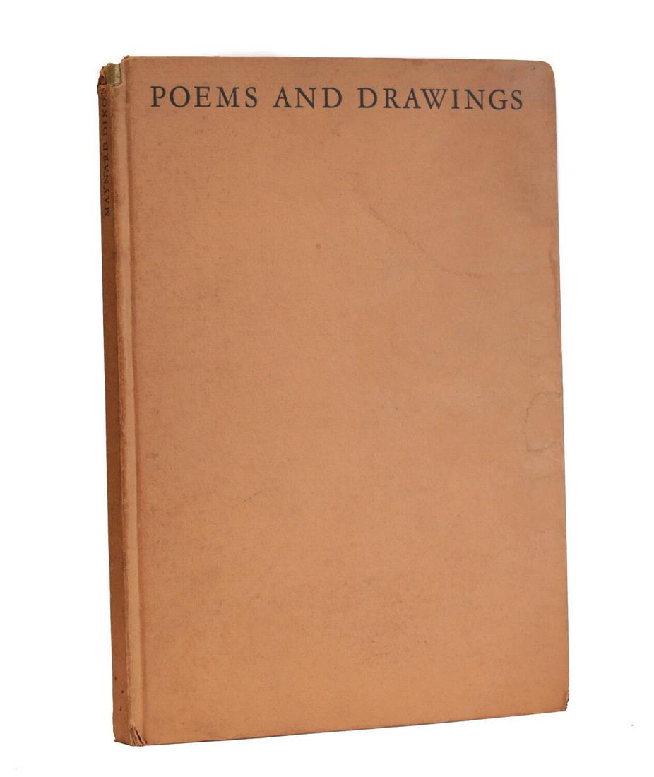 Maynard Dixon, Poems and Seven Drawings, 253 limited edition copies 1923 (1 of 6)