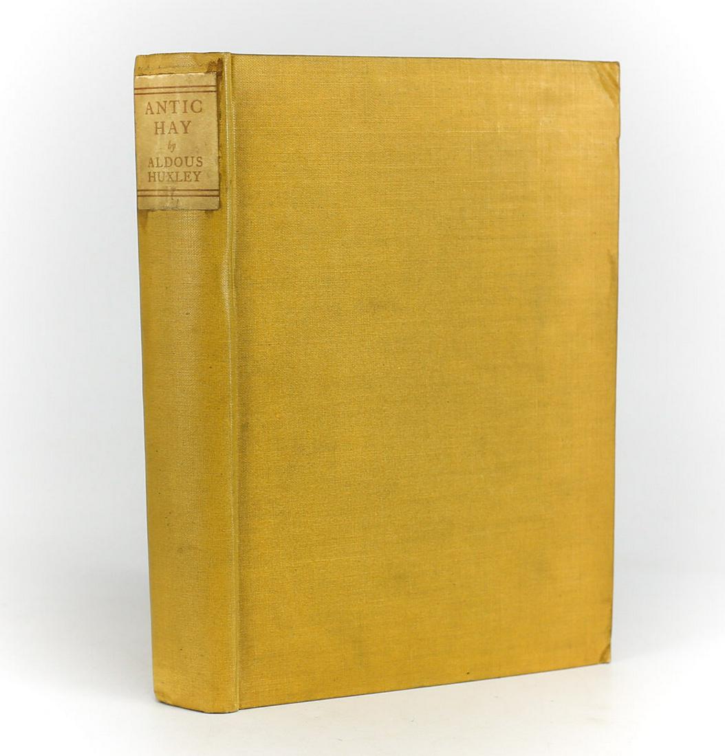 Aldous Huxley 'Antic Hay'. Chatto Windus, 1923. 1st edition hardback (1 of 7)