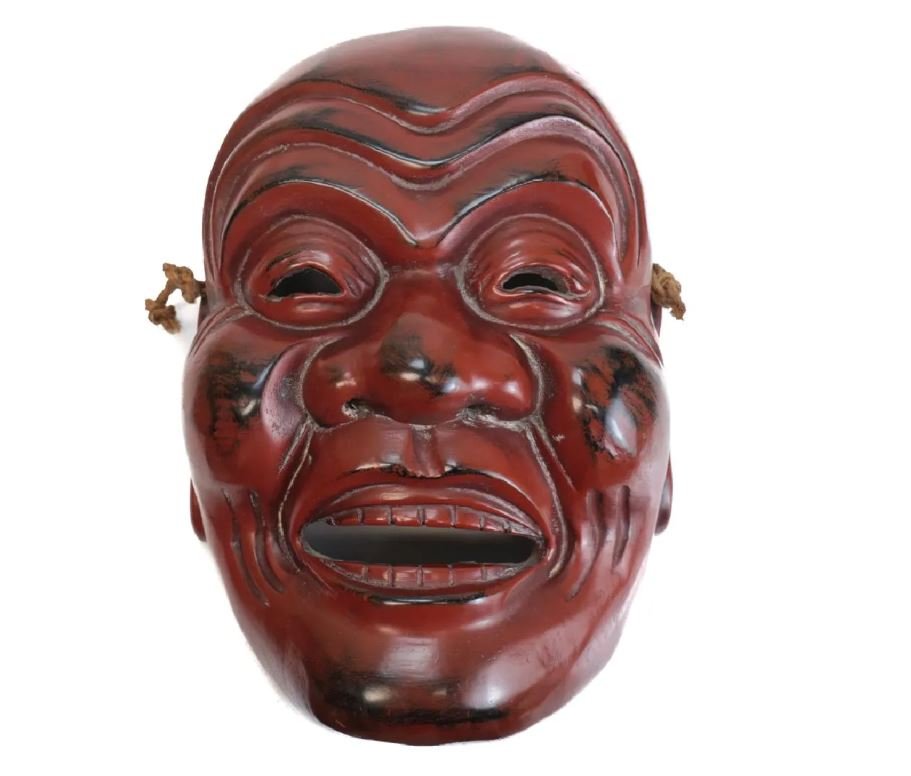 Japanese Kyogen Noh Mask (1 of 3)