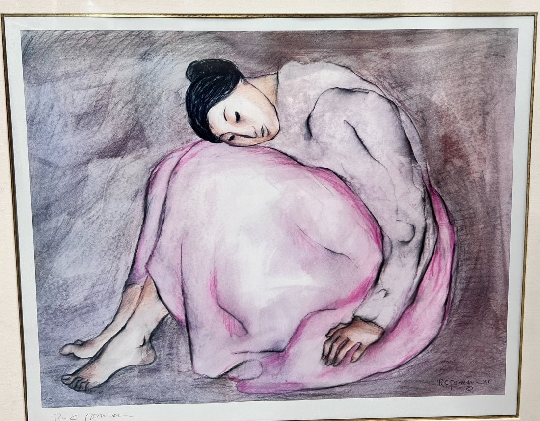 R. C. Gorman Lithograph in colors Doreen 1981 SIgned (1 of 5)