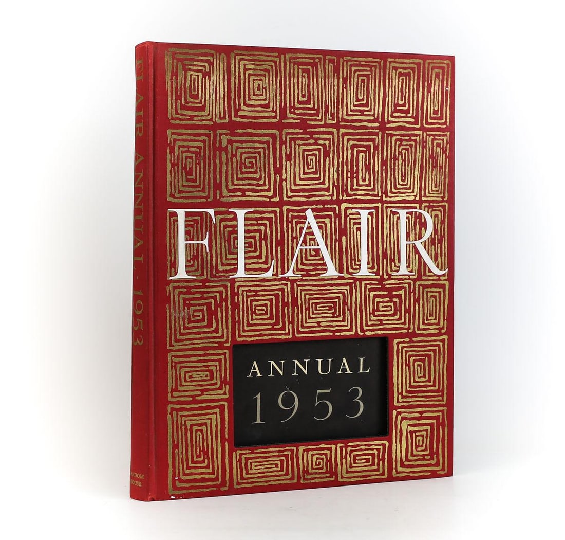 Fleur Cowles Flair Annual 1953 Random House 1953 1st Ed Signed Estate of Jerry (1 of 6)