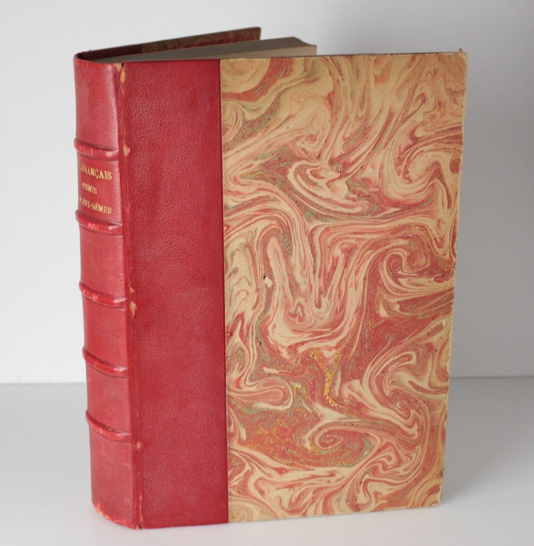 Les Francais Peints par Eux-Memes, Furne et Cie, 1853: Les Francais Peints par Eux-Memes, Published Paris: Furne et Cie, 1853. Two volumes in one. Drawings of Gavarni, Daumier, Granville, Tony Johannot, etc. Texts from: Balzac, Alphonse Karr, Jules Janin,