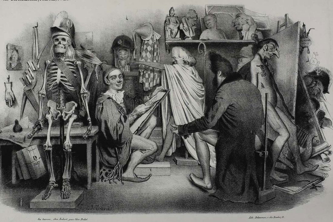 Travies, Charles Joseph Lithograph La Caricature No. (1 of 3)