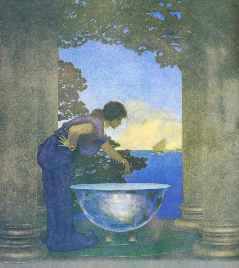 Parish, Maxfield Print 'Circe’s Palace' (1 of 4)