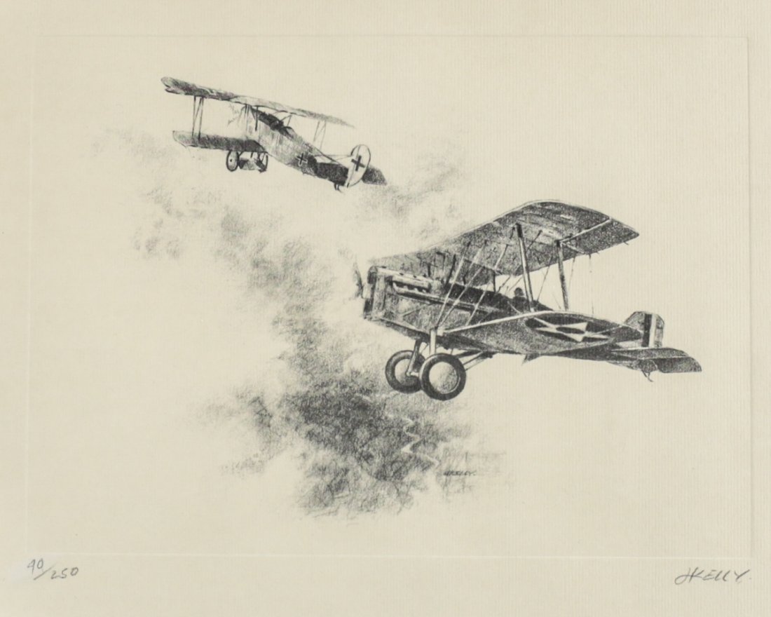 Kelly, John Lithograph Ltd Ed Airplanes, signed (1 of 3)