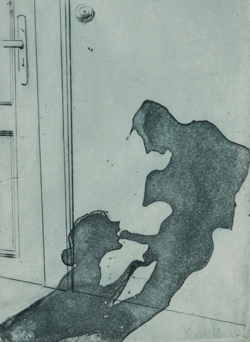 Vertes, Marcel Erotic Etching, No. 9 Shadow Signed: Vertes, Marcel (French 1895-1961) Erotic Etching on paper, No. 9 "Shadow" Signed 'Vertes' in pencil lower right. C1921. Sheet 8.5" x 9.75"