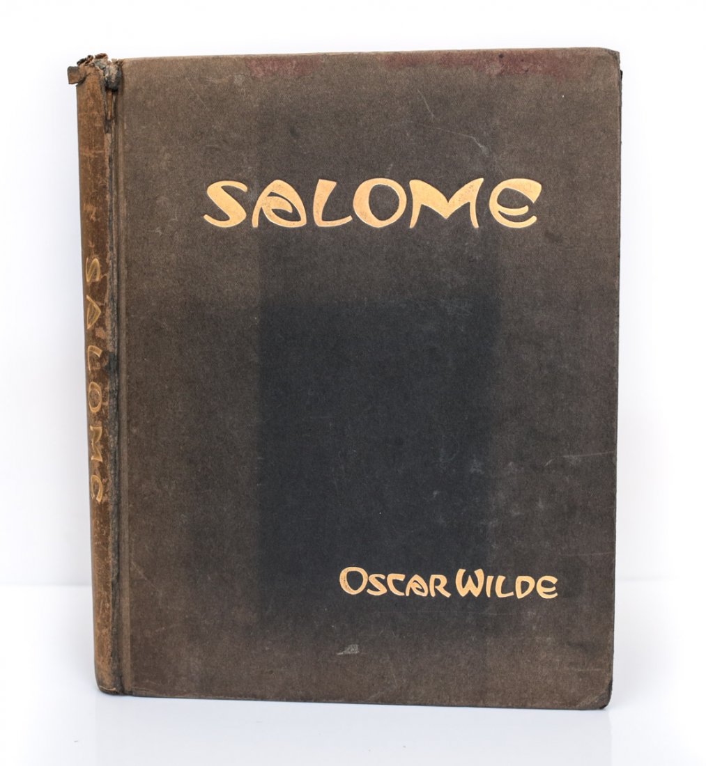 Wilde, Oscar; Vassos John Salome 1st Ed 1927 E.P Dutton: Wilde, Oscar; Vassos, John [Illustrator] 'Salome' E.P. Dutton & Co. New York, 1927. 1st Edition Hardcover. Hardback book with blue cloth covers and gilt lettering. Illustrations by John Vassos through