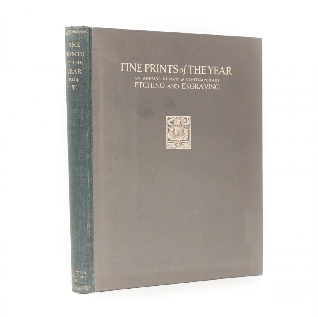 Salaman, Malcom Fine Prints of the Year Review 1st Ed: Salaman, Malcom C 'Fine Prints of the Year: An Annual Review of Contemporary Etching and Engraving: Volume Two' Halton & Truscott Smith, Ltd/Minton, Balch & Company London New York 1925. Hardcover 1st