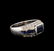 14KT White Gold 1.86ct Blue Sapphire and Diamond Ring - 2