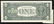 1977 $1 Federal Reserve Note Gutter Fold ERROR - 2