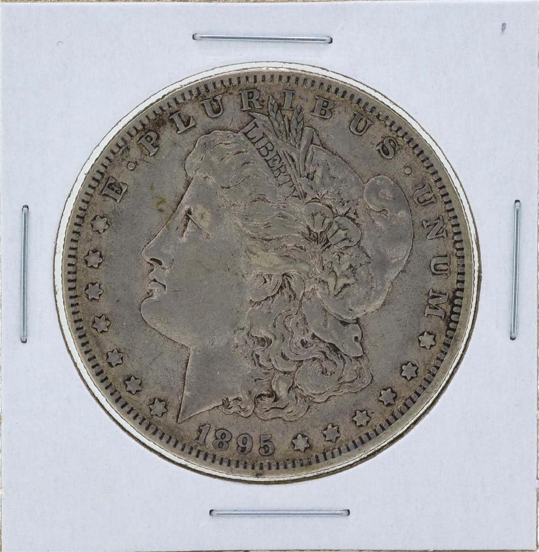 1895-O $1 Morgan Silver Dollar Coin: One 1895-O $1 Morgan Silver Dollar Coin.