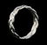 Platinum Braided Shank Band Ring - 2