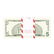 Pack of (100) Consecutive 2003 $5 Federal Reserve STAR - 2