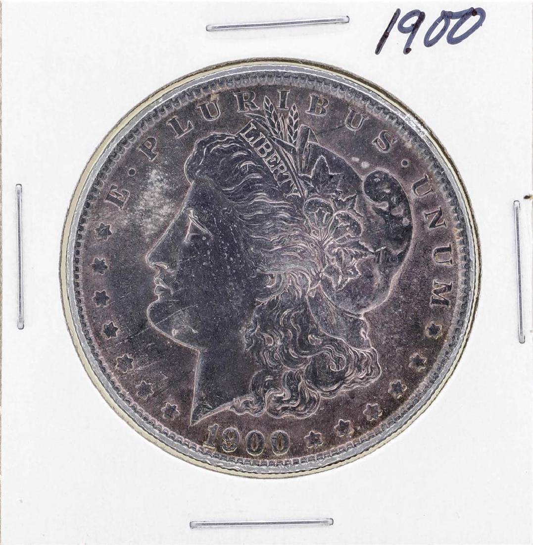 1900 $1 Morgan Silver Dollar Coin: One 1900 $1 Morgan Silver Dollar Coin.