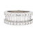Platinum 2.45 ctw Diamond Wedding Band - 2