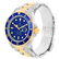 Rolex Submariner Steel Blue Dial 18K Yellow Gold Mens - 3