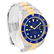 Rolex Submariner Steel Blue Dial 18K Yellow Gold Mens - 4