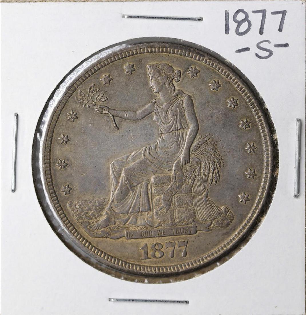 1877S Trade Silver Dollar Coin