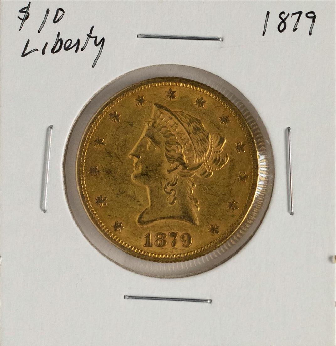1879 $10 Liberty Head Eagle Gold Coin: One Lot of (7)Assorted Mexican Revolution Currency Notes.