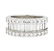 Platinum 2.45 ctw Diamond Wedding Band - 2