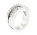 Platinum 2.45 ctw Diamond Wedding Band - 4