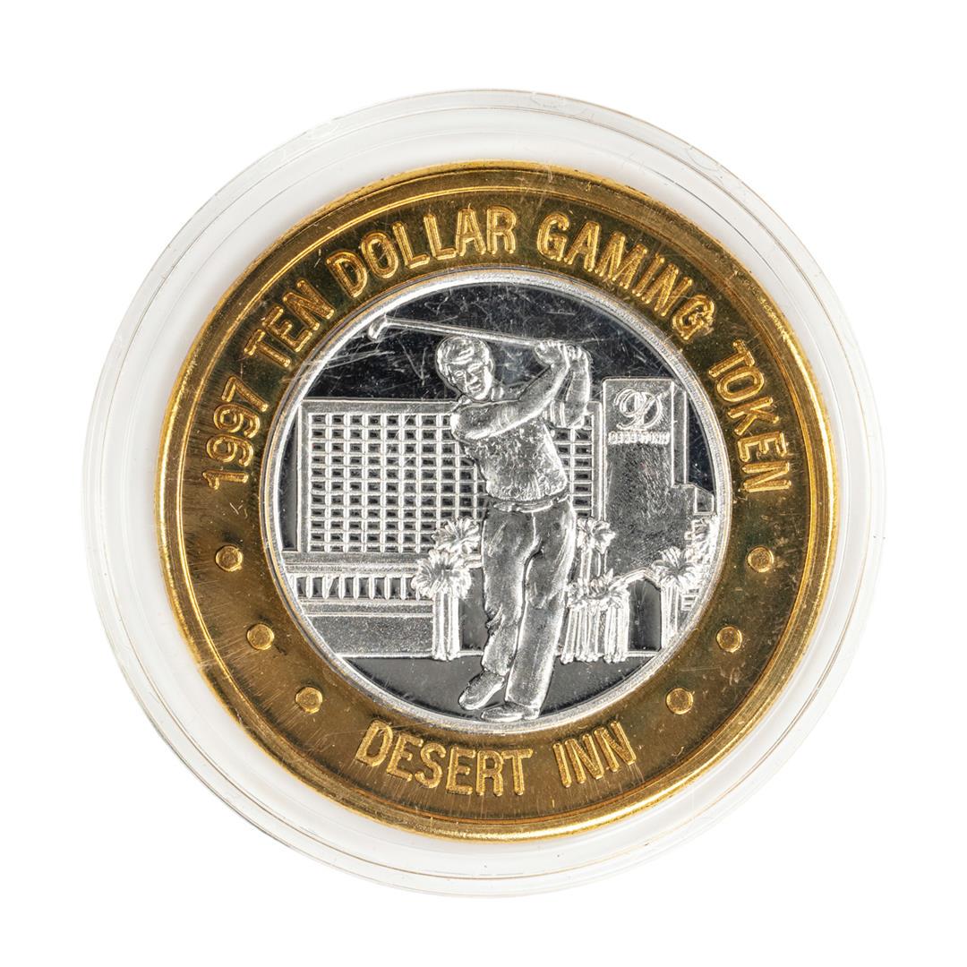 .999 Silver Desert Inn Las Vegas, Nevada $10 Limited: One .999 Silver Desert Inn Las Vegas, Nevada $10 Limited Edition Gaming Token.