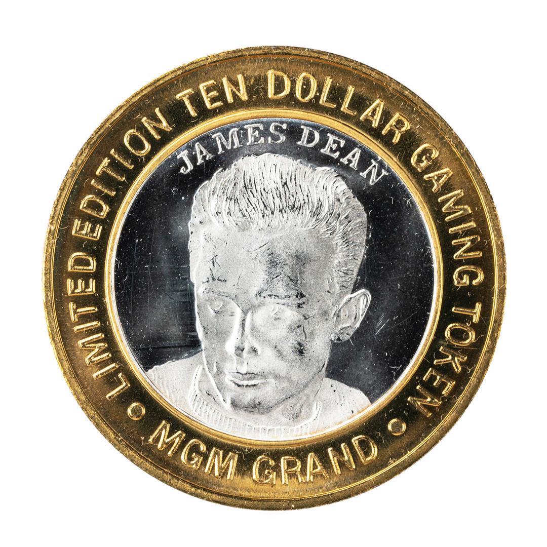 .999 Silver MGM Grand Las Vegas $10 Casino Limited: One .999 Silver MGM Grand Las Vegas $10 Casino Limited Edition Gaming Token.