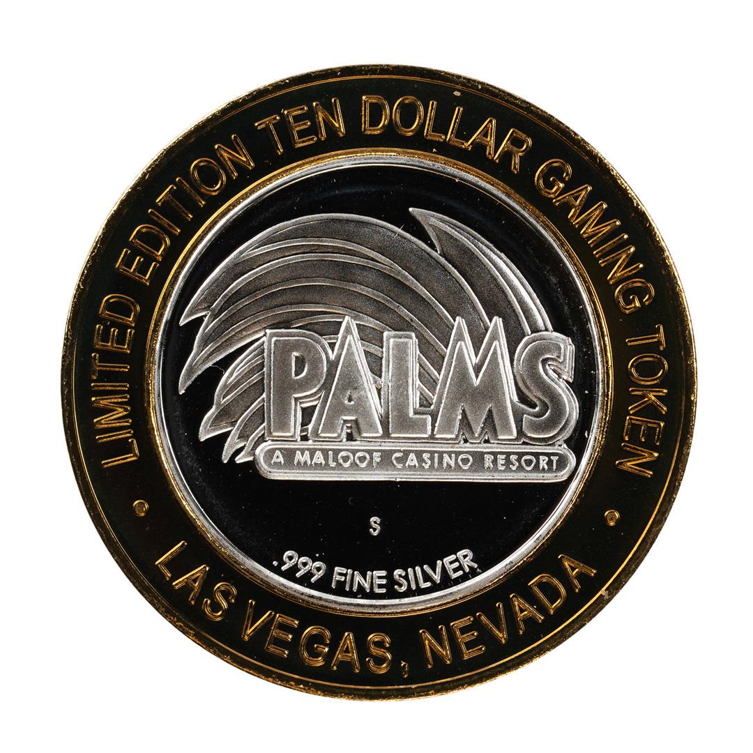 .999 Silver Palms Casino Las Vegas, NV $10 Casino: One .999 Silver Palms Casino Las Vegas, NV $10 Casino Limited Edition Gaming Token.
