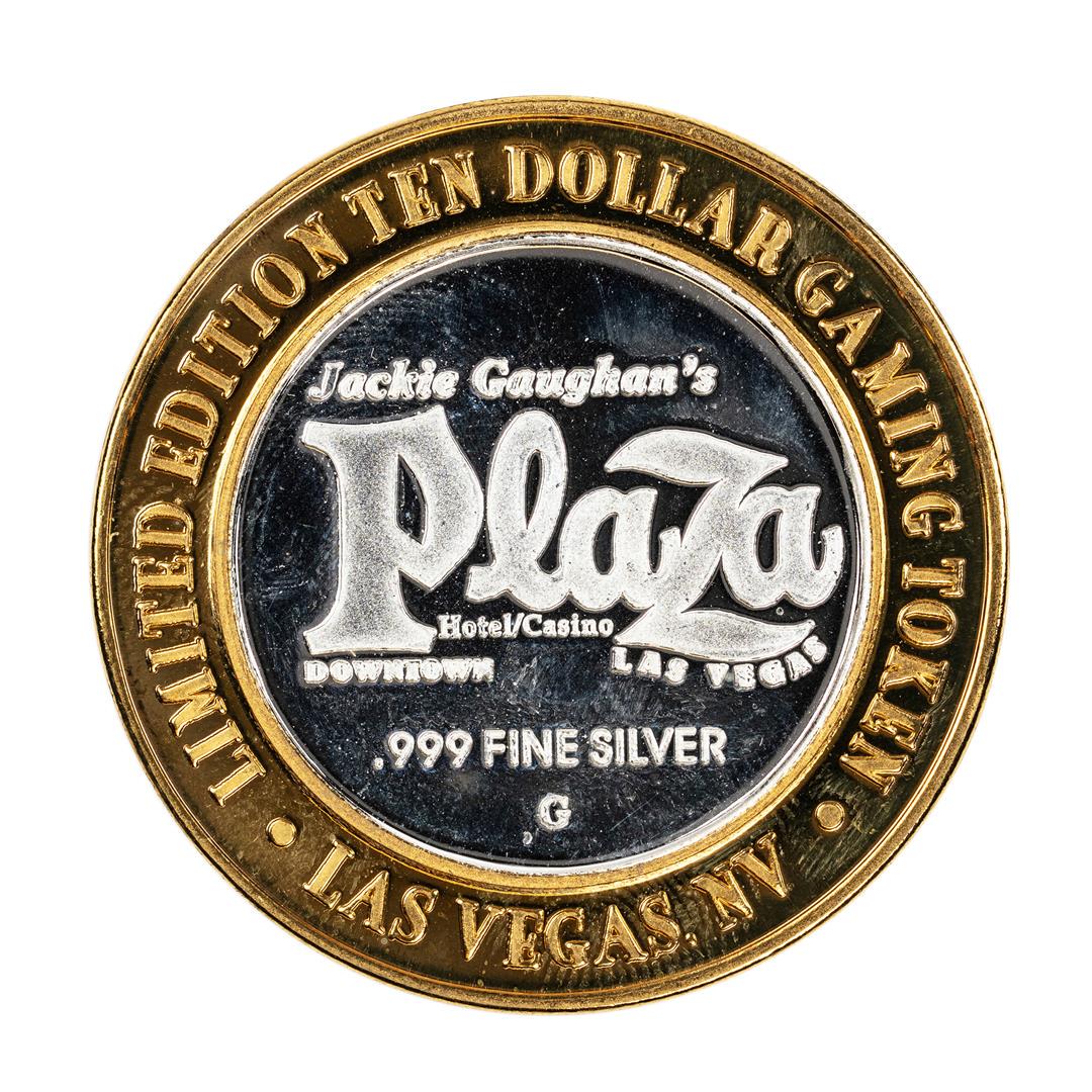 .999 Silver Plaza Las Vegas, NV $10 Casino Limited: One .999 Silver Plaza Las Vegas, NV $10 Casino Limited Edition Gaming Token.