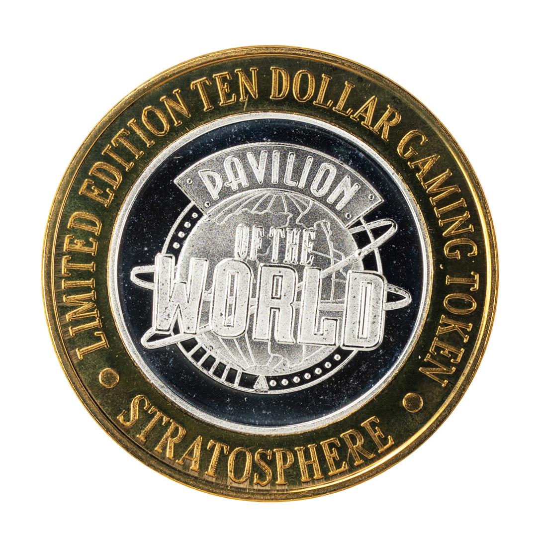 .999 Silver Stratosphere Las Vegas, NV $10 Casino: One .999 Silver Stratosphere Las Vegas, NV $10 Casino Limited Edition Gaming Token.