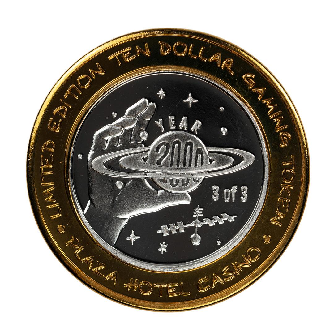 .999 Fine Silver Plaza Casino Las Vegas, NV $10 Limited: One .999 Fine Silver Plaza Casino Las Vegas, NV $10 Limited Edition Gaming Token.