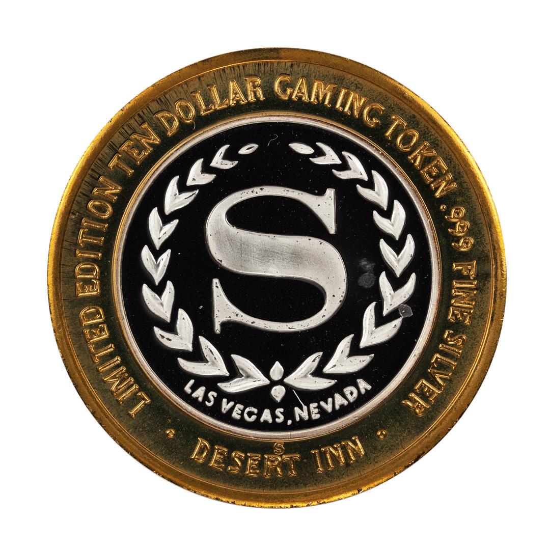 .999 Silver Desert Inn Las Vegas, Nevada $10 Limited: One .999 Silver Desert Inn Las Vegas, Nevada $10 Limited Edition Gaming Token.