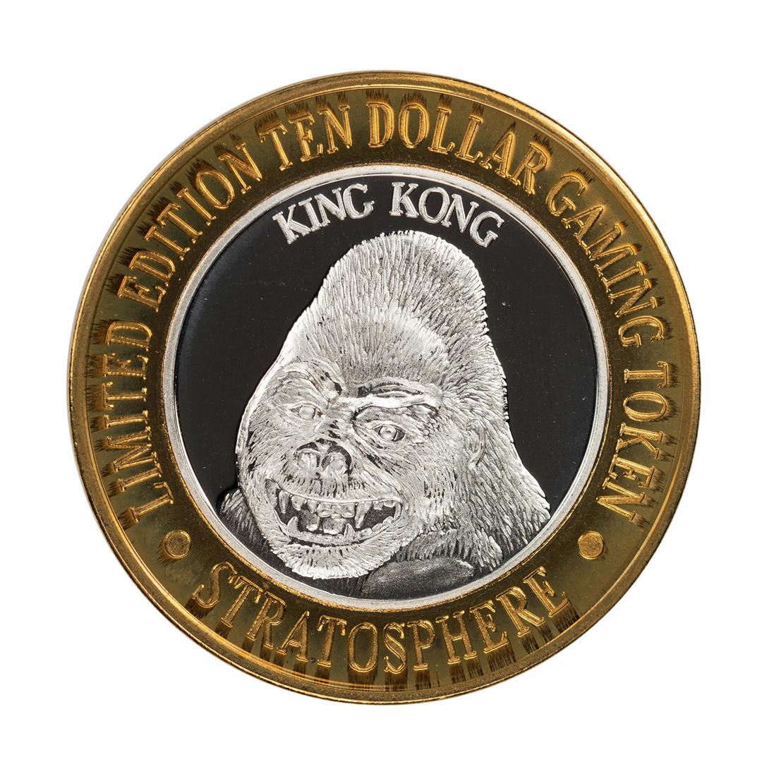 .999 Silver Stratosphere Las Vegas, Nevada $10 Casino: One .999 Silver Stratosphere Las Vegas, Nevada $10 Casino Limited Edition Gaming Token.